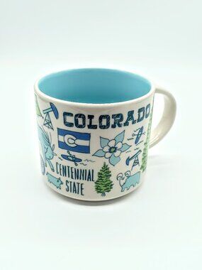 Starbucks Been There Colorado Ceramic Mug